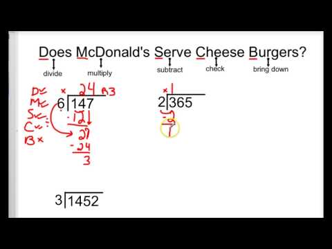 More Division Using Standard Algorithm