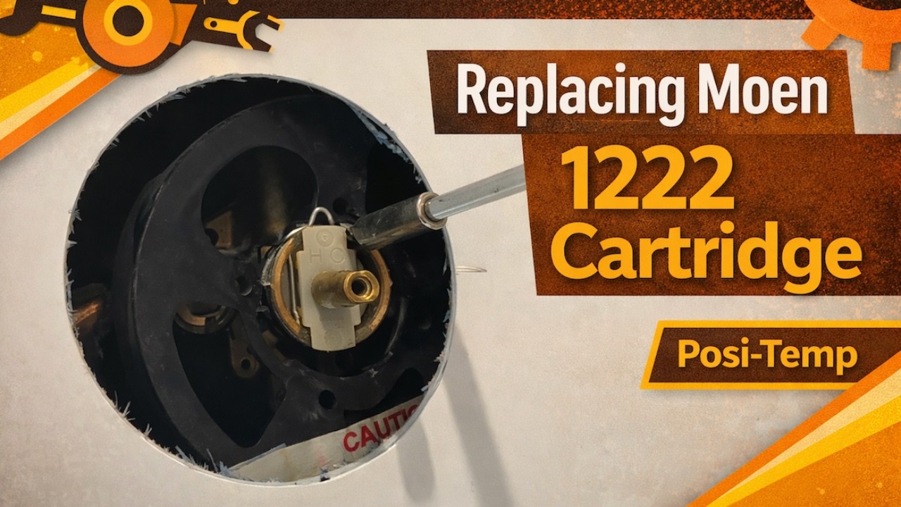 How to Safely Replace a Moen Shower Cartridge (Step-by-Step)