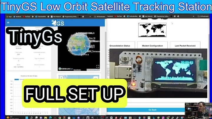 TinyGS - Satellite Station , FULL SET UP