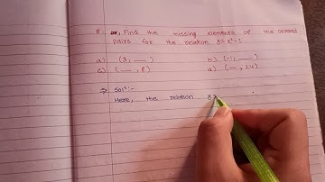 Ordered pairs and their equality 5