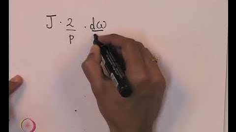 Modeling of Synchronous Machines (Contd.)