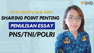 Lulus seleksi LPDP one shot | sharing tulisan essayku, wajib disimak  untuk yang Targeted