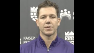 Luke Walton discusses season opener win over the Blazers