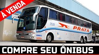 ÔNIBUS RODOVIÁRIOS À VENDA | TEM EXPRESSO DE PRATA E OUTRAS OPÇÕES NO GRUPO CONSTANTINO