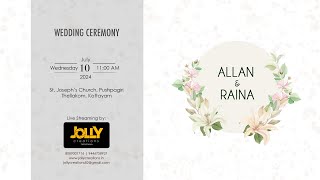Allan & Raina || Wedding Ceremony