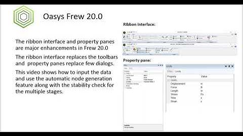 Oasys Frew Tutorial: Multiple Stage Stability check 1