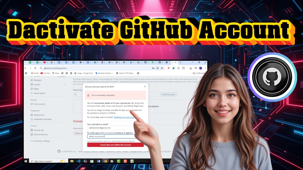 Как деактивировать аккаунт GitHub | Пошаговое руководство (2026)