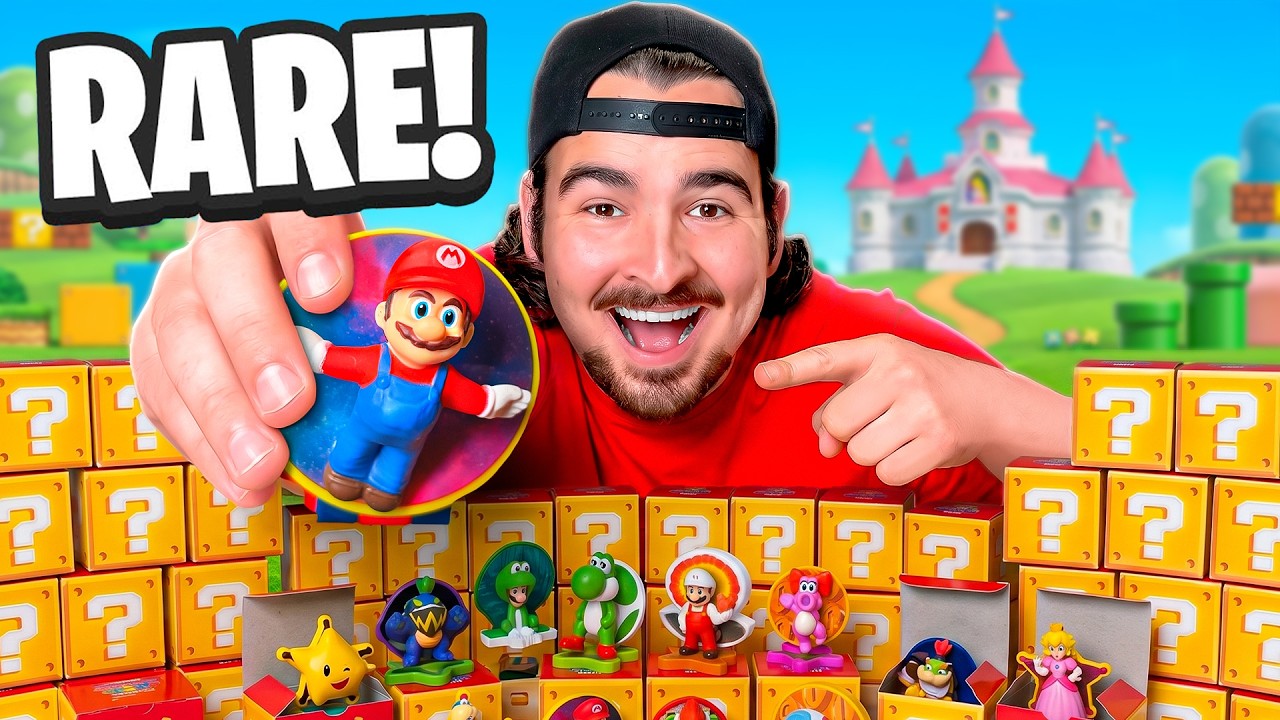 Opening 30 Super Mario Happy Meal Toys! (RARE!)