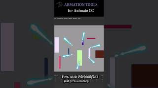 Apply Random Colors Instantly in One Click |Animate CC | Abmation Tools ⚡#animationtutorial #shorts