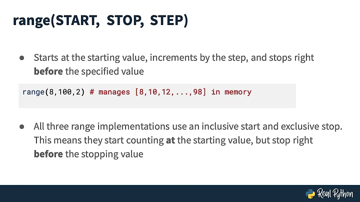 How to Use range() in Python