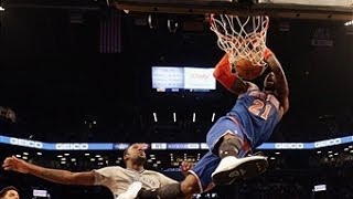 Iman Shumpert Flies to Finish the Showtime Oop Off the Glass