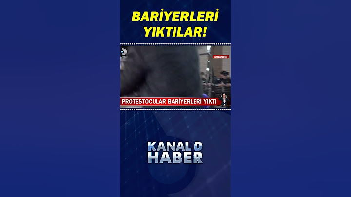 Arjantin'de Ortalık Karıştı! Protestocular Bariyerleri Yıktı...