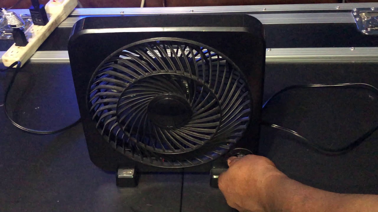 Mainstays 9” box fan YouTube