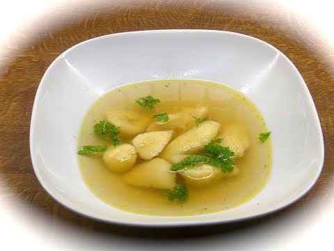 Video: Aprikosensuppe Mit Grießknödel