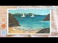 Seascape Painting for Beginners | NadaArts