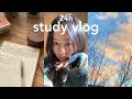 STUDY VLOG 🪴 studying for exam, language classes, grocery shopping