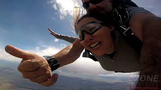 Evin Broncho Coby got the Feel The Freedom® experience at DZONE® Skydiving - Bozeman