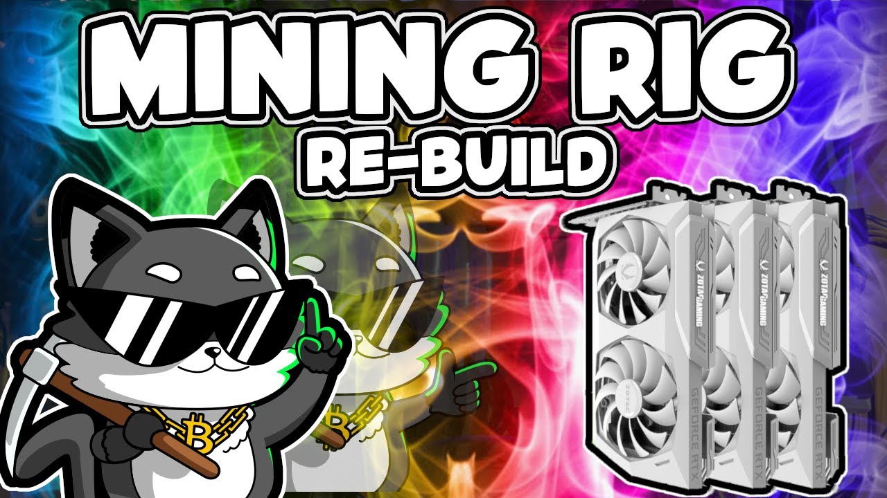 Clean Setup Mining Rig RTX 3060 RIG CLEAN UP | 13 GPU Mining Rig Re-Build - YouTube