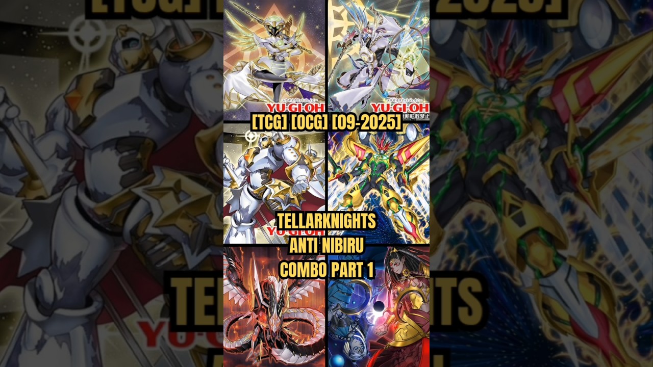 [TCG] [OCG] Tellarknights Anti Nibiru Combo Part 1 