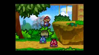 Paper Mario Boss 1 - Red Goomba & Blue Goomba