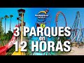 Hacemos los 3 PARQUES de PORTAVENTURA en 12 HORAS 🎢🌊🏎️ | PortAventura World 2021