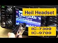 Heil Headset for IC 7300 or IC 9700