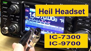 Heil Headset for IC 7300 or IC 9700