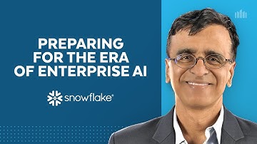 A Conversation About Enterprise AI With Snowflake CEO Sridhar Ramaswamy