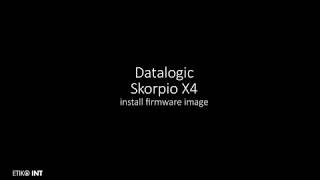 How to update firmware image on Datalogic Skorpio X4 screenshot 5