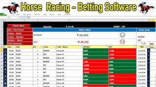 Horse Racing Betting Software screenshot 4