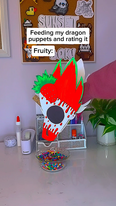 Feeding My Dragons And Rating It #paperart #papercrafts #paperdragon #shorts #drawing #trend #video