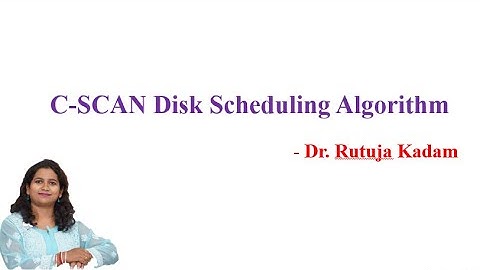 C-SCAN Disk scheduling algorithm | Circular SCAN | Operating Systems | Animated