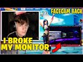 CLIX *RAGES* & SLAMS MONITOR After THIS Happens In FNCS Solos Practice SCRIMS (Fortnite)
