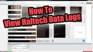 How to download a Haltech Elite data log