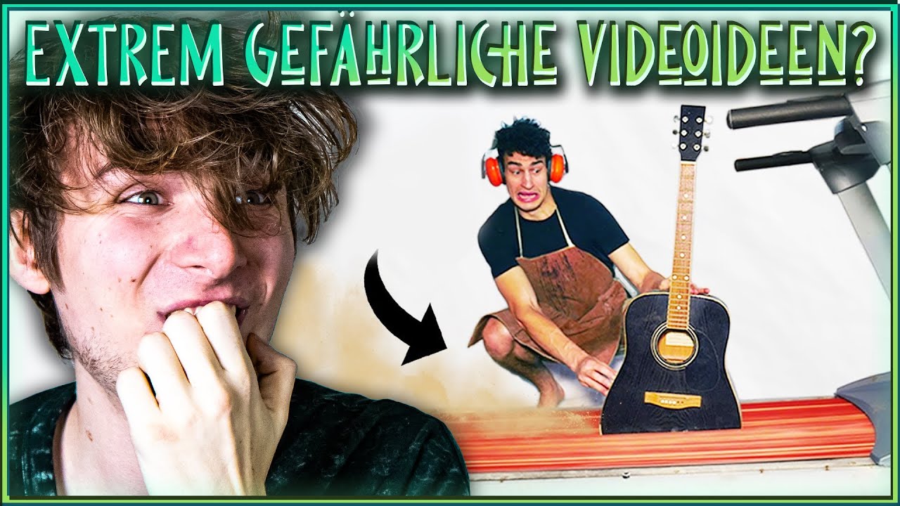Extrem GEFÄHRTLICHE Videoideen GETESTET! | Marius Angeschrien