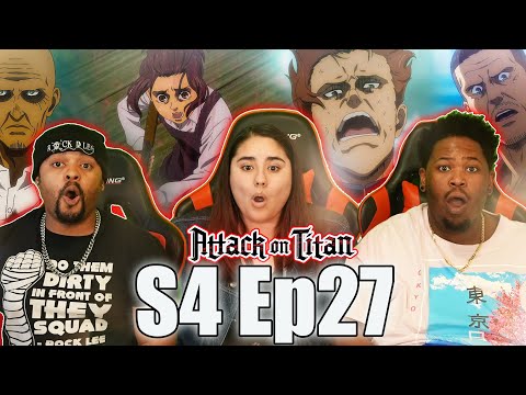 PURE CARNAGE AND ACKERMAN! Attack on Titan Season 4 Episode 27 REACTION