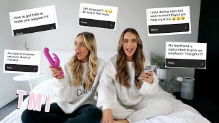 GIRL TALK!! Answering your burning TMI questions... (MA 18+)