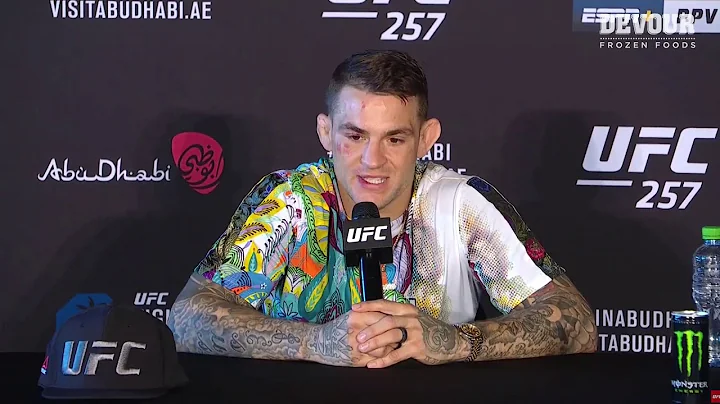 Dustin Poirier Post-Fight Press Conference - Poirier Upsets The Odds To Defeat McGregor At UFC 257