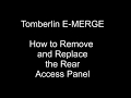 Tomberlin E-MERGE - How to Remove &amp; Replace the Rear Access Panel