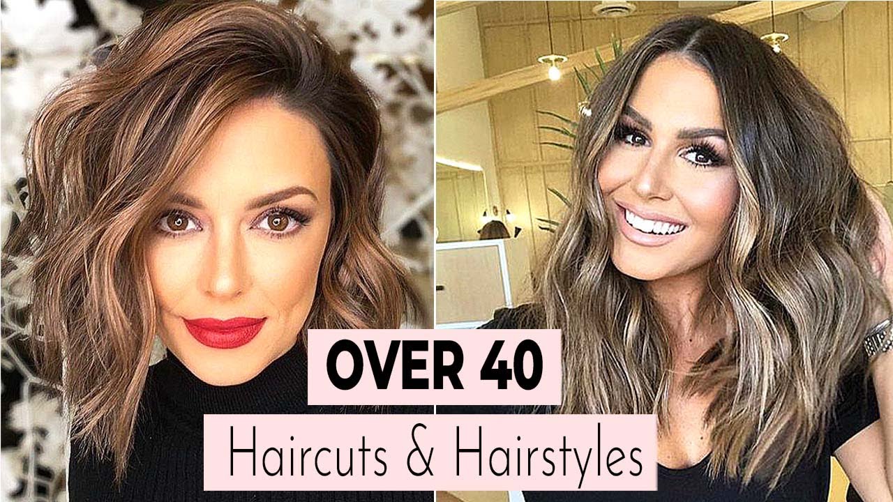 The 3 BEST Hairstyles For Women Over 40 // The MOST FLATTERING Hairstyles  REVEALED! - YouTube