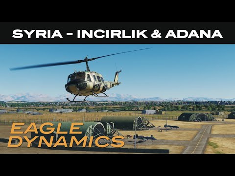 DCS: Syria Map – Incirlik and Adana Huey Tour