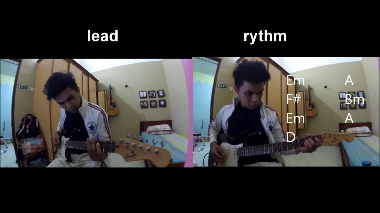 Cara Main Gitar Lefthanded Tiada Lagi Kidungmu Youtube