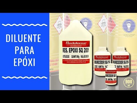 Vídeo: Como diluir resina epóxi? Trabalhando com epóxi