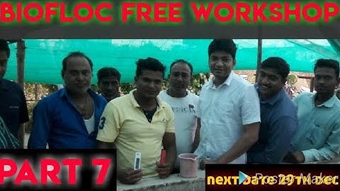 Biofloc | free workshop | part 7 | next date 29th dec | jaikumar nagpur | bioflocpracticallearning.