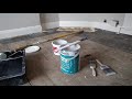 How to paint a wooden floorboards