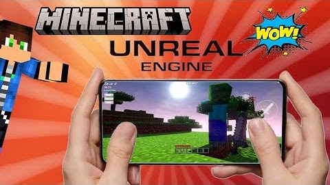Realistic Minecraft Unreal Engine Version for Android || Minecraft Fan Made Version