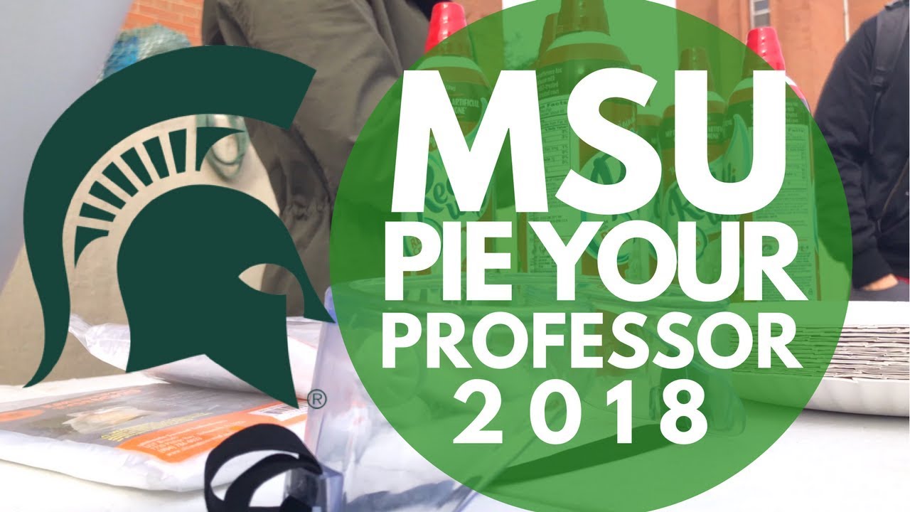 MSU 2018 PIE YOUR PROFESSOR | RELAY FOR LIFE FUNDRAISER - PIE YOUR PROFESSOR, is an event organized by MSU Help for MSU Relay for Life.