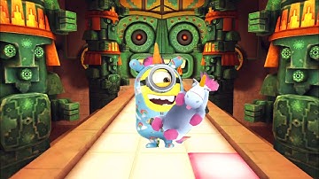 Minion Rush - New Costume Epic Fluffycorn Carl 9 times Fluffy Unicorn Ability Test at El Macho Lair