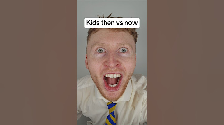 Kids Then Vs Now Part 3