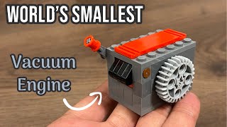 8640 RPM World’s Smallest LEGO Vacuum Engine!!!